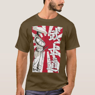 Camiseta Samurai Japão Ninja Otaku Katana Espada Japonesa F