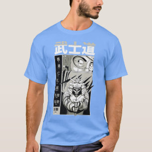 Camiseta Samurai japonês com Ka, guerreiro japonês Legal Ka