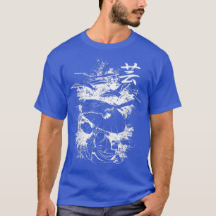 Camiseta Samurai Japonês e Caracteres I Geisha Gi Japonês