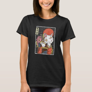 Camiseta Samurai japonês Japão Aestética Sun Flag Japa