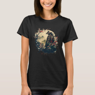 Camiseta Samurai Japonês Vintage Estético Samurai Retro c