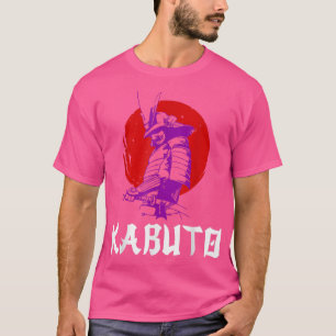 Camiseta Samurai Kabuto Ronin Mask e Katana Martial Artes