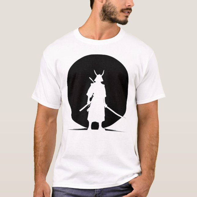 Camiseta Samurai Logo White (Frente)