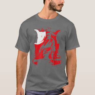 Camiseta Samurai Mask Shirt Samurai Swords Bushido Samurai