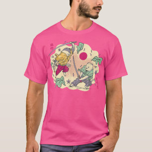 Camiseta Samurai Ninja Japonês Cat Kawaii Mochi Manga Anim