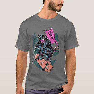 Camiseta Samurai Ninja - Roupa de skate no Japão