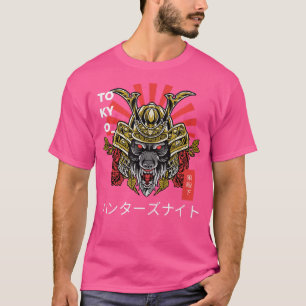 Camiseta Samurai Ninja Wild Beast Tattoo Gr