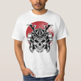 Camiseta Samurai Oni Mask/ Masculina Máscara Samurai Oni