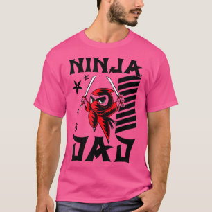Camiseta Samurai - Padre Ninja - Cópia de Cópia do Pai T-Sh
