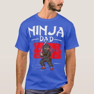 Camiseta Samurai - Padre Ninja - Cópia de Cópia do Pai T-Sh