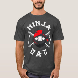 Camiseta Samurai - Padre Ninja - Cópia de Cópia do Pai T-Sh
