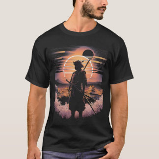 Camiseta Samurai - Retro de Combate à Arte Japonesa