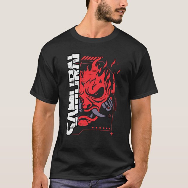 Camiseta samurai rock band vintage gift (Frente)