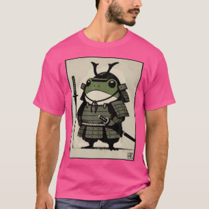 Camiseta Samurai Sapo Ukiyo-E Warrior Art
