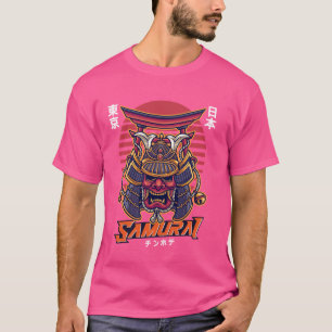 Camiseta Samurai Shogun Torii Shin Shrine Toky