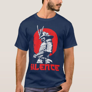 Camiseta Samurai Silencia Artes Marciais Japonesas Guerreir