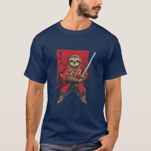 Camiseta Samurai Sloth