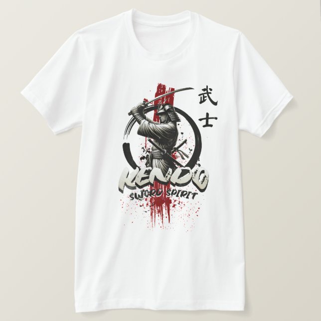 Camiseta Samurai Spirit (Frente do Design)