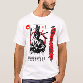 Camiseta Samurai Spirit: Bushido Warrior Design