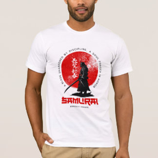 Camiseta Samurai Spirit – Warrior of Discipline and Honor