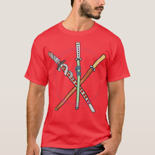 Camiseta Samurai Sword Japonês