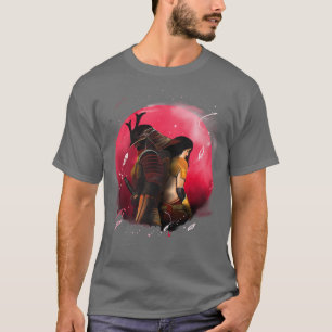 Camiseta Samurai Sword Samurai Japonês