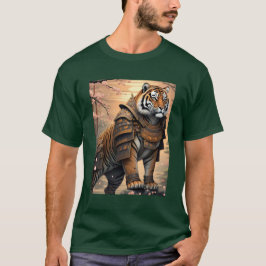 Camiseta Samurai Tiger 🐯 ⚔️ | Warrior Jungle Vibe