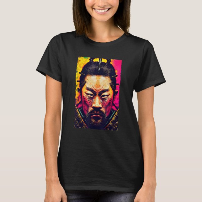 Camiseta Samurai Ultimate Guerreiro Japonês MMA Martial A (Frente)