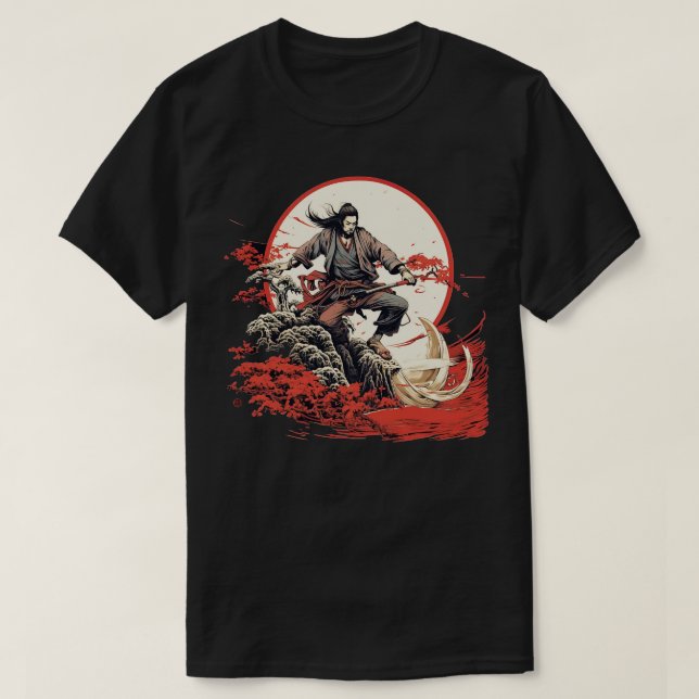 Camiseta Samurai Warrior (Frente do Design)