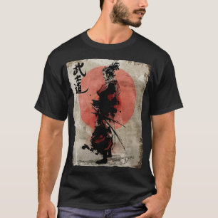 Camiseta Samurai Warrior Bushido