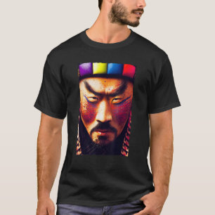 Camiseta Samurai Warrior Bushido Samurai Japonês Seu