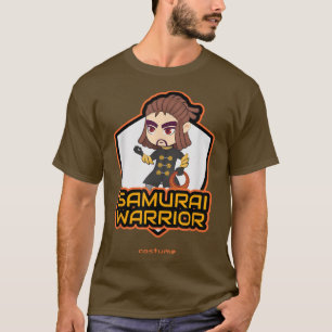 Camiseta Samurai Warrior Costume (2)
