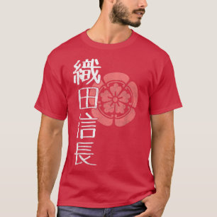 Camiseta Samurai Warrior do Japão Demon Daimyo Oda Nobunaga