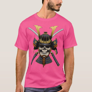 Camiseta Samurai Warrior Japonês Edgy Streetwea