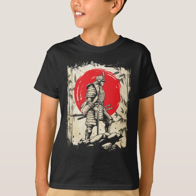 Camiseta Samurai Warrior Japonês Herói Japão Espadarte (Frente)