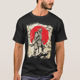 Camiseta Samurai Warrior Japonês Herói Japão Espadarte