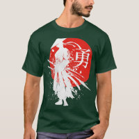 Samurai Warrior Japonês Retro Japão Calliografia f