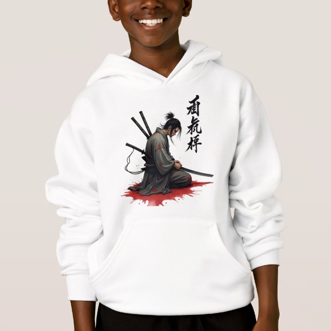 Camiseta Samurai Warrior Seppuku - Epic Ronin Bushido Honra (Frente)