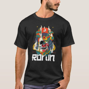 Camiseta Samurais Ronin Otaku Shogun Dragões Japão