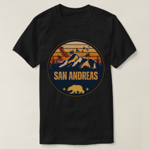 Camiseta San Andreas, Califórnia