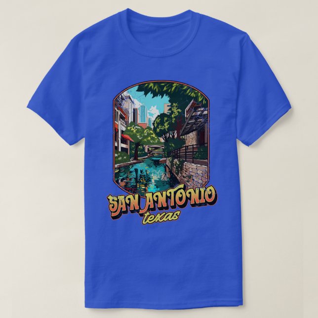 Camiseta San Antonio Texas (Frente do Design)