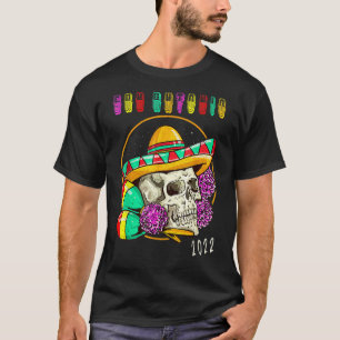 Camiseta San Antonio Texas 2022 Souvenir Fiesta Art Mexican