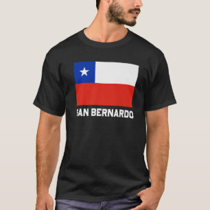 Camiseta San Bernardo Republica Chile Emblem Bandera
