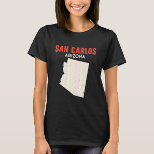 Camiseta San Carlos Arizona Estados Unidos América Viagem A