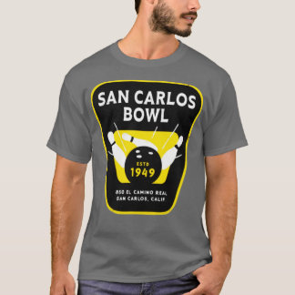 Camiseta San Carlos Bowl - San Carlos, CA - Boliches de col