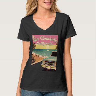 Camiseta San Clemente Retro Beach Vacation Souvenir San Cle