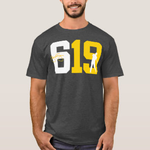 Camiseta San Diego 619 Area Code Baseball Inspirado