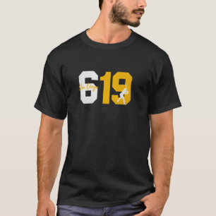 Camiseta San Diego 619 Vintage 90's Baseball Silhoue
