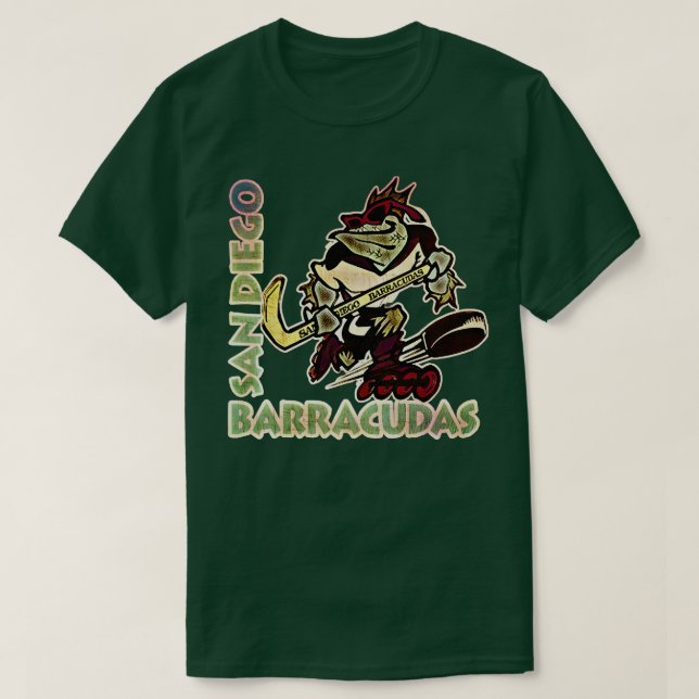 Camiseta San Diego Barracudas Roller Hockey (Frente do Design)