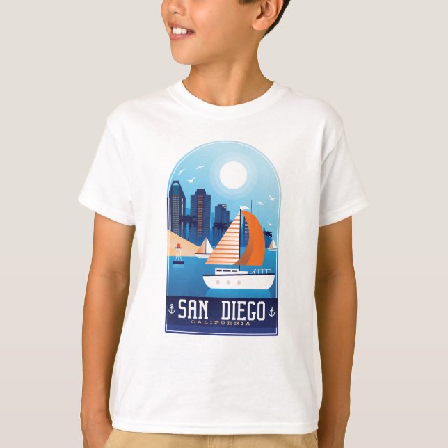 Camiseta San Diego Califórnia (Frente)